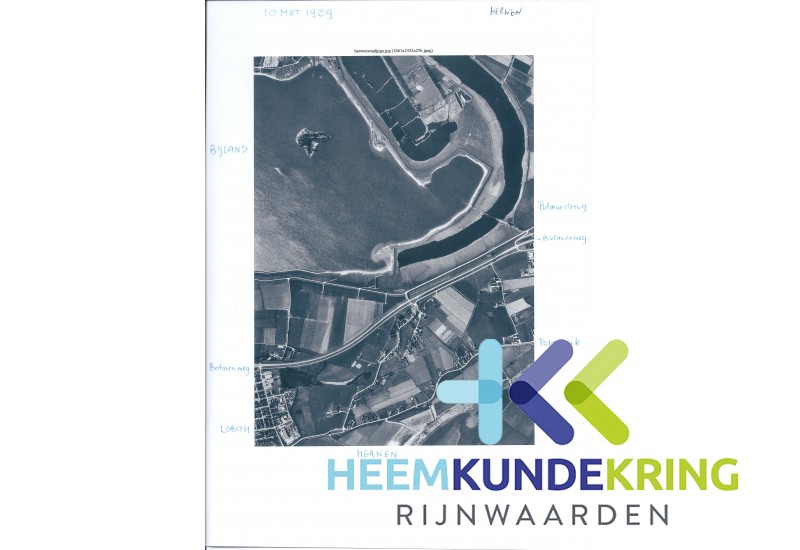 Luchtfoto Herwen 10-03-1989 Coll. G.B.Janssen F00000570